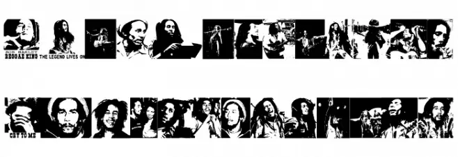 BOB The Lion Singer Schriftart Groß
