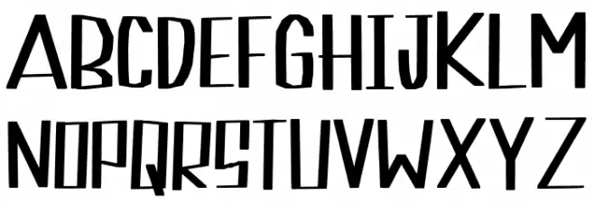 BOBSQUARE Schriftart Groß