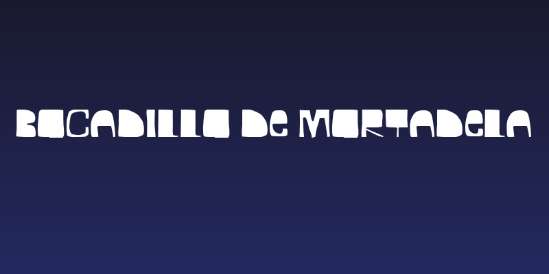 BOCADILLO DE MORTADELA Social Header