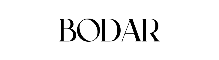 BODAR  Descarca Fonturi Gratis