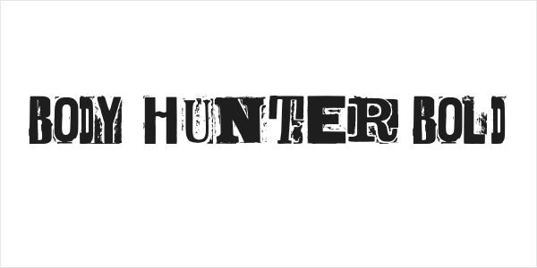 BODY HUNTER Bold Logo