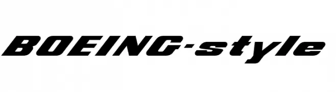 BOEING-style  नि: शुल्क फ़ॉन्ट्स डाउनलोड