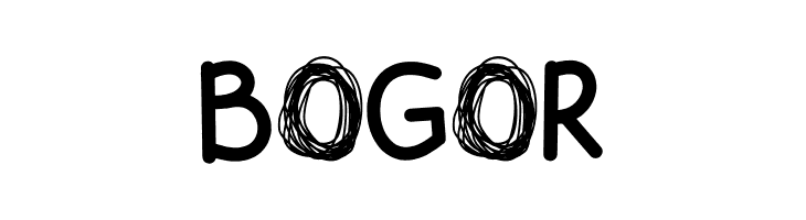 BOGOR  Free Fonts Download