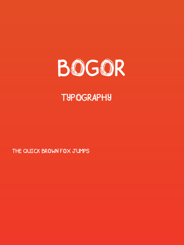 BOGOR Poster