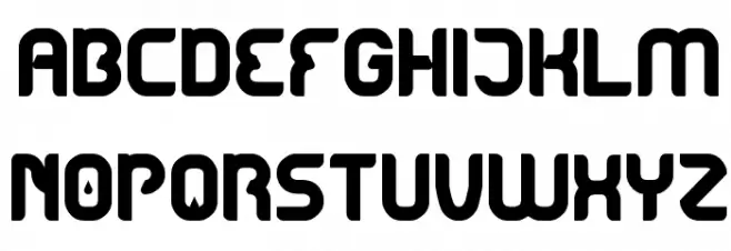 BOGOR Schriftart Groß