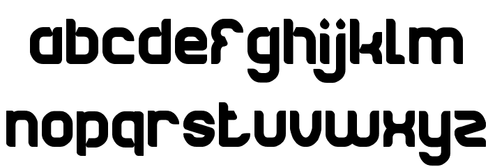 BOGOR Font LOWERCASE