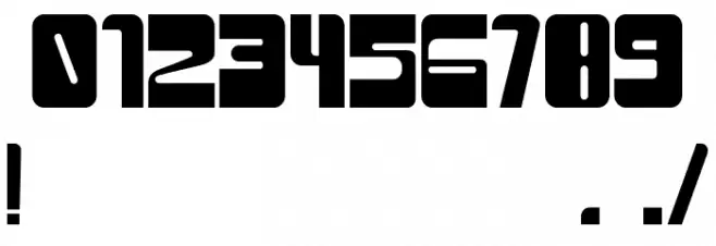 BOLD MYPE BOLD フォント その他の文字