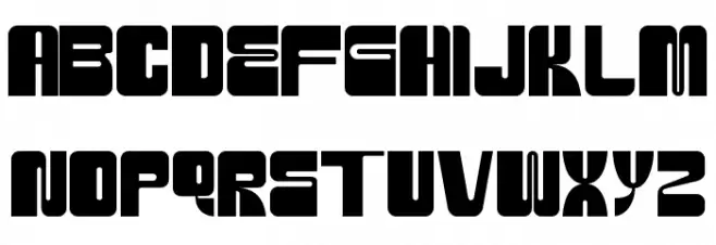 BOLD MYPE BOLD フォント 大文字