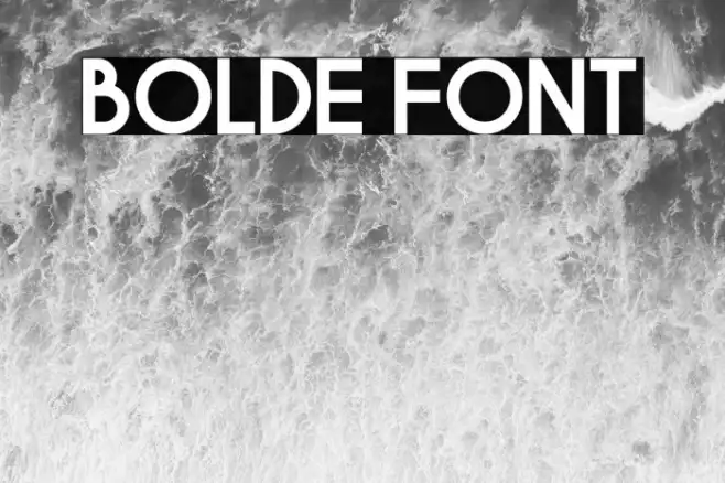 BOLDE Example 1