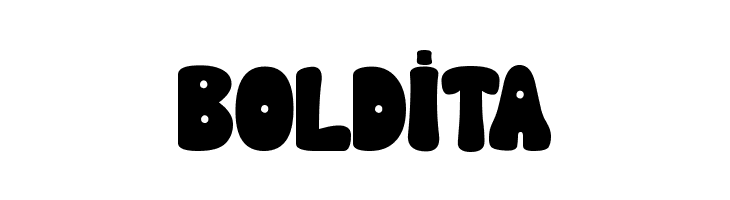 BOLDITA  Fuentes Gratis Descargar