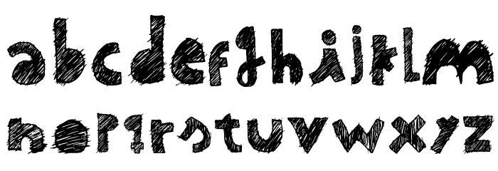 BOLÍGRAFO Font LOWERCASE