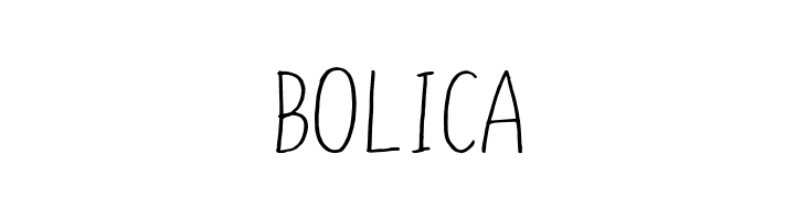 BOLICA  Fuentes Gratis Descargar