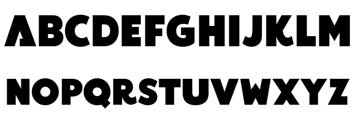 BOLTZZv8 Regular Font LOWERCASE