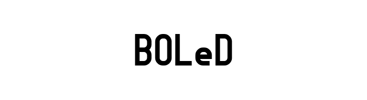 BOLeD  baixar fontes gratis