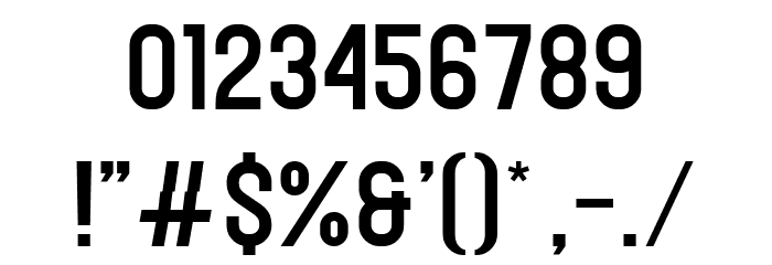 BOLeD Font OTHER CHARS
