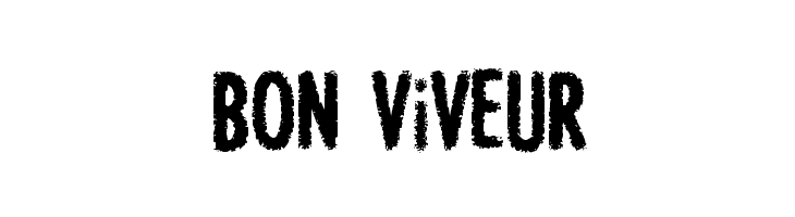 BON ViVEUR  font caratteri gratis