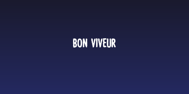 BON ViVEUR Social Header