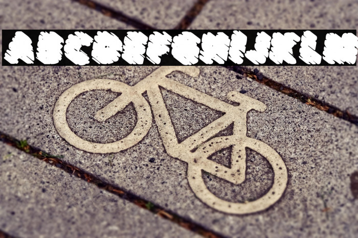 BONBONSPERSONALUSEDAFONT-BlIt Example 2