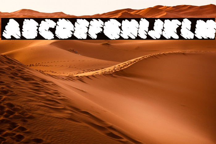 BONBONSPERSONALUSEDAFONT-BlIt Example 3