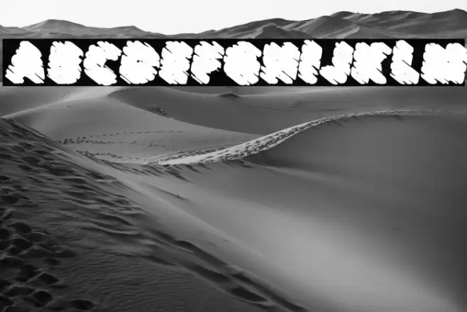 BONBONSPERSONALUSEDAFONT-BlIt Fuentes examples