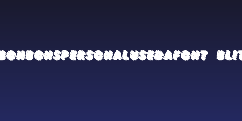 BONBONSPERSONALUSEDAFONT-BlIt Social Header