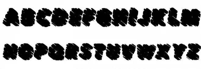 BONBONSPERSONALUSEDAFONT-BlIt 字体 小写