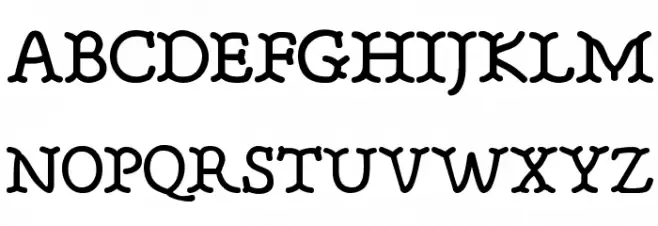 BONEBASTIC Schriftart Groß