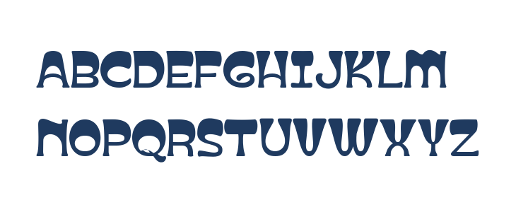 BONZEIR Regular Uppercase