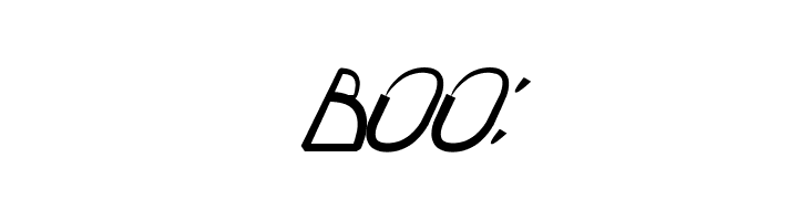 BOO:]  Frei Schriftart Herunterladen