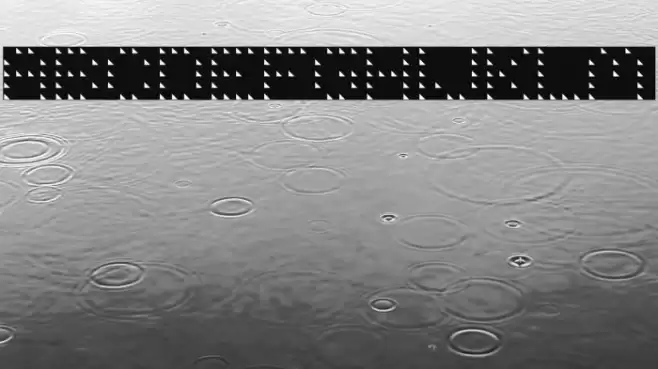 BOODAS DREIECKE Font examples