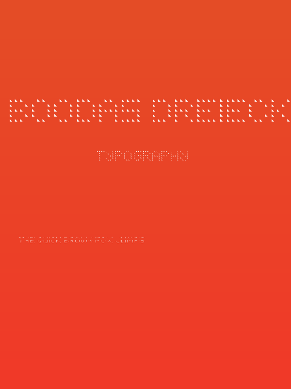 BOODAS DREIECKE Poster