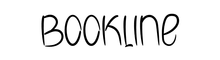 BOOK LINE  フリーフォントのダウンロード