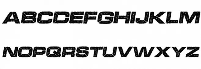 BOOKER ITALIC PERSONAL USE Bold Italic Schriftart Groß