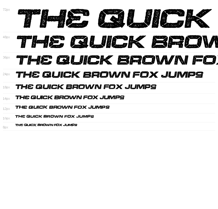 BOOKER ITALIC PERSONAL USE Bold Italic Waterfall