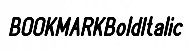 BOOKMARK Bold Italic  لخطوط تنزيل