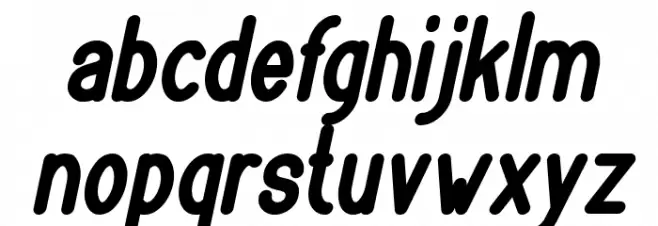 BOOKMARK Bold Italic Fuentes MINÚSCULAS