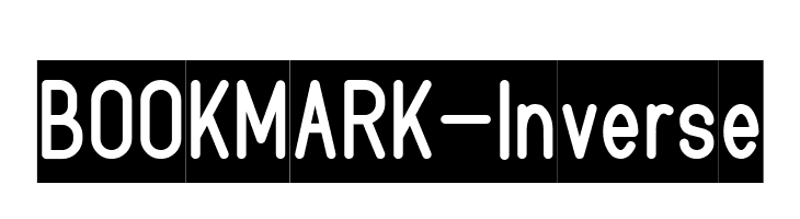 BOOKMARK-Inverse  免费字体下载