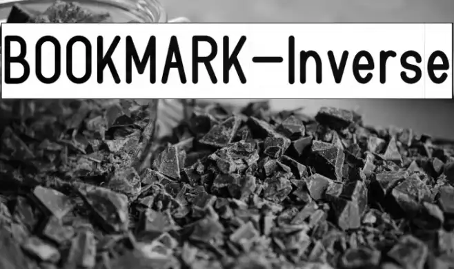 BOOKMARK-Inverse Example 1