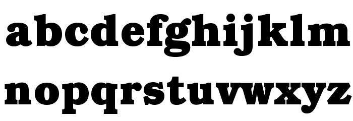 BOOKmanOpti-Bold Font LOWERCASE