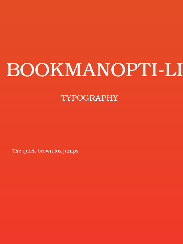 BOOKmanOpti-Light Poster