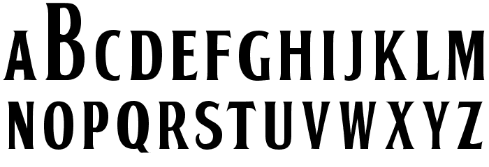 BOOTLE Font LOWERCASE
