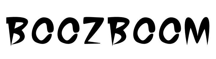 BOOZ BOOM Шрифта