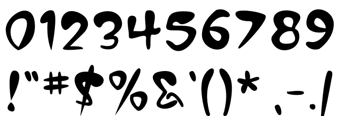 BOOZ BOOM Font OTHER CHARS