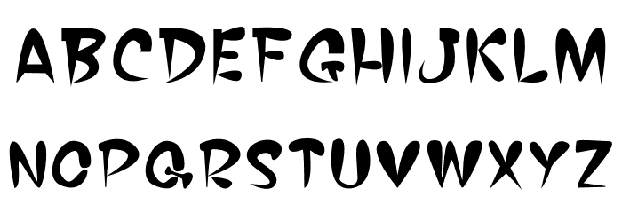 BOOZ BOOM Font LOWERCASE