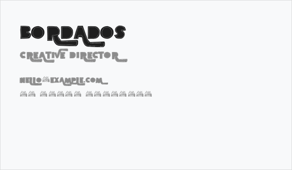 BORDADOS Business Card