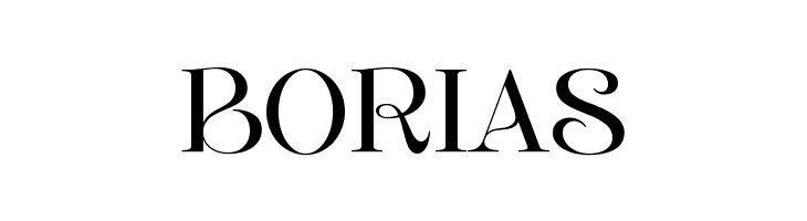 BORIAS  免费字体下载