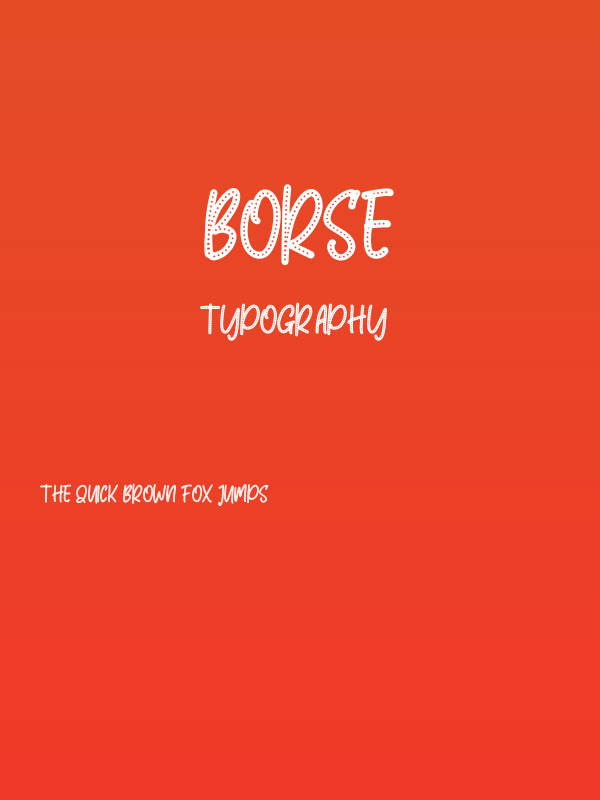 BORSE Poster