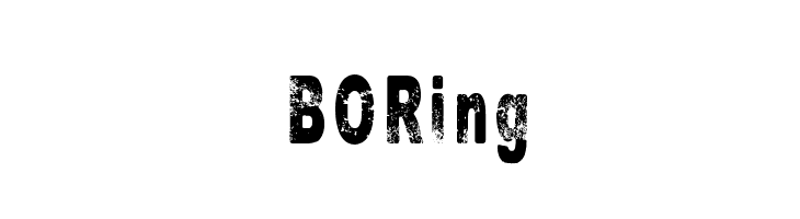 BORing  Descarca Fonturi Gratis