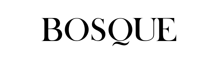 BOSQUE  Descarca Fonturi Gratis