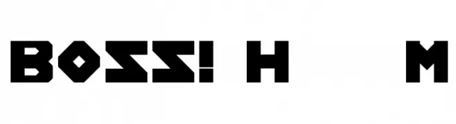 BOSS! Help Me  Fuentes Gratis Descargar